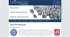 Desktop Screenshot of grunbergerdiamonds.com